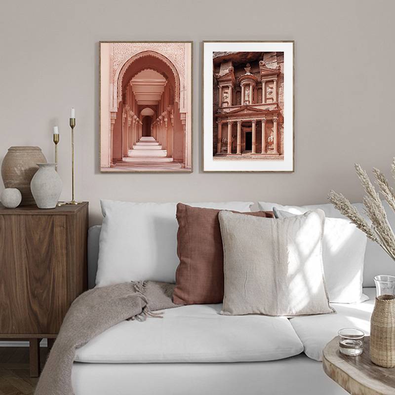 Morocco Hassan Mosque Poster – Desert Series Islamic Home Decor Islamic Wall Decor Artisan Prints, posters and Frames Landscapes, Mosques, Holy Sites  Muslim Kit