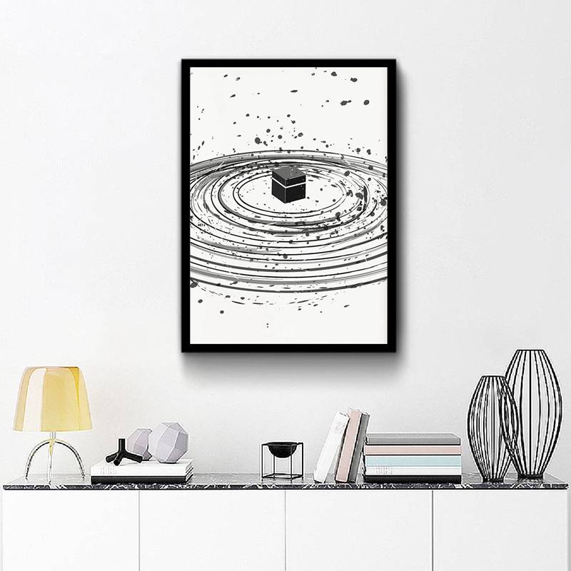 Infinity Kabaa Poster – Abstract Islamic Toys, Gifts & Gadgets Unique Gifts and More Islamic Home Decor Islamic Wall Decor Artisan Prints, posters and Frames Landscapes, Mosques, Holy Sites  Muslim Kit