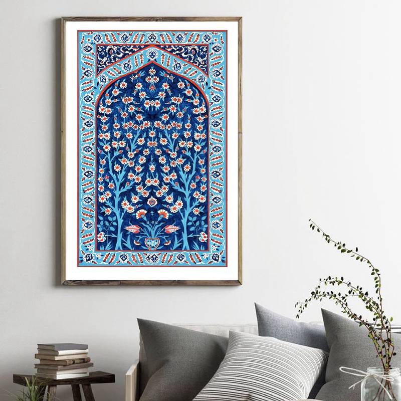 Turkish Tree of Life Poster Islamic Home Decor Lifestyle & Accessories  Muslim Kit