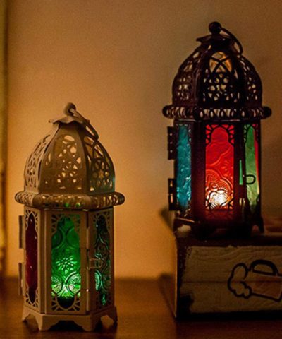 Vintage Moroccan Windproof Candle Holder Islamic Home Decor Lifestyle & Accessories Accessories & Lighting  Muslim Kit