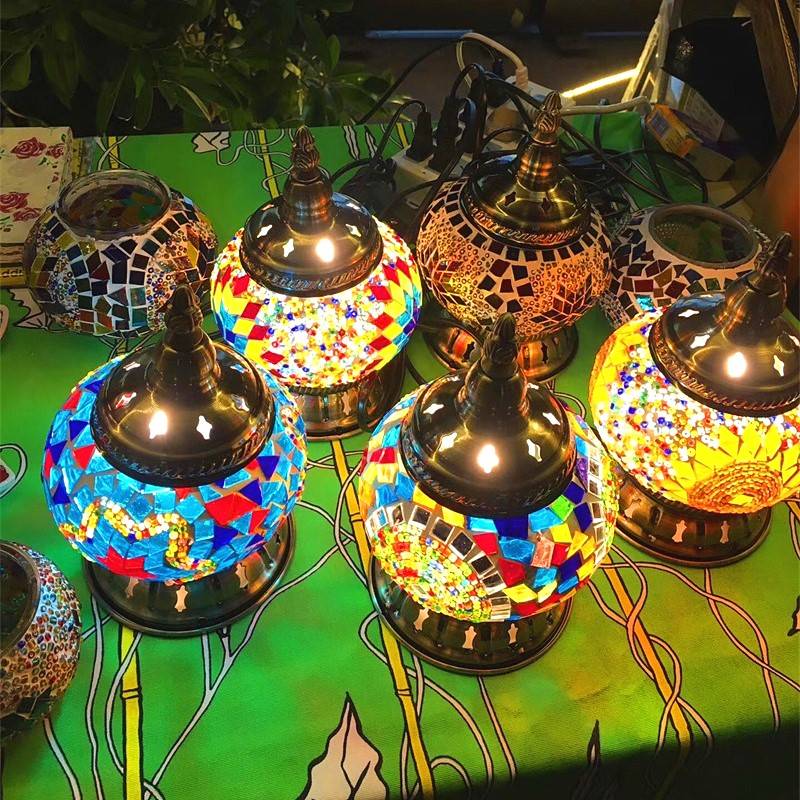 Turkish Mosaic Lamps – 9 Unique Styles Islamic Toys, Gifts & Gadgets Unique Gifts and More Islamic Home Decor Lifestyle & Accessories Accessories & Lighting  Muslim Kit