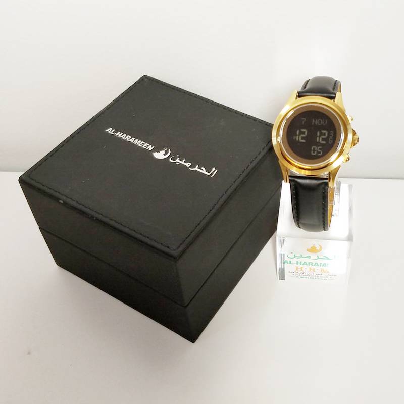 Al Harameen – Classic Gold (Islamic Watch) Islamic Watches, Jewellery and Accessories For Men Watches and Jewellery  Muslim Kit