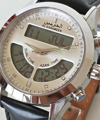 Al Harameen – The Leather (Islamic Watch) Islamic Watches, Jewellery and Accessories For Men Watches and Jewellery  Muslim Kit