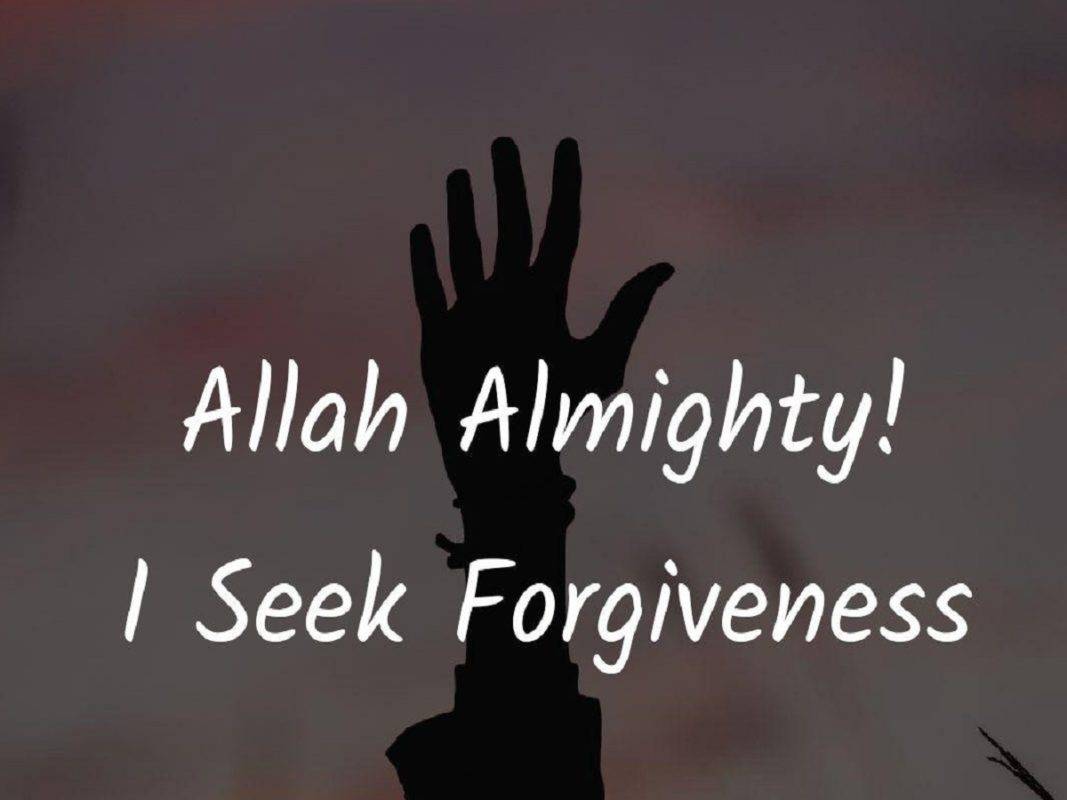 seek forgiveness