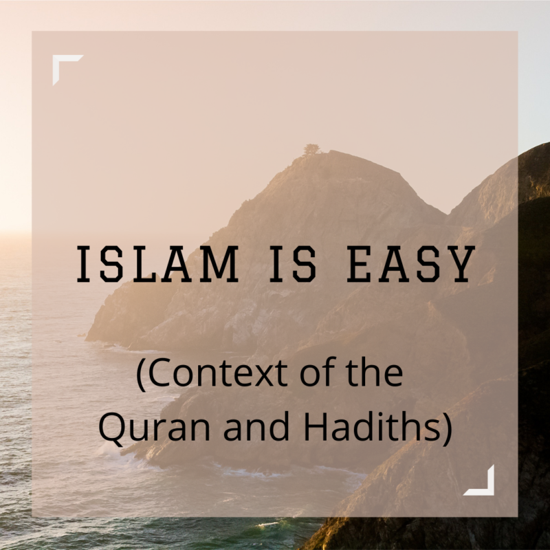 Islam is easy